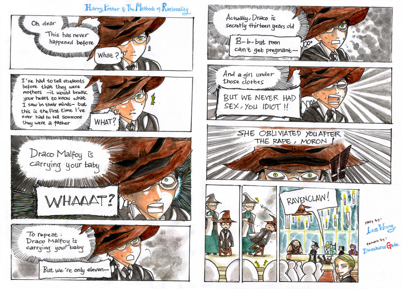 Sorting Hat - omake by dinosaurusgede