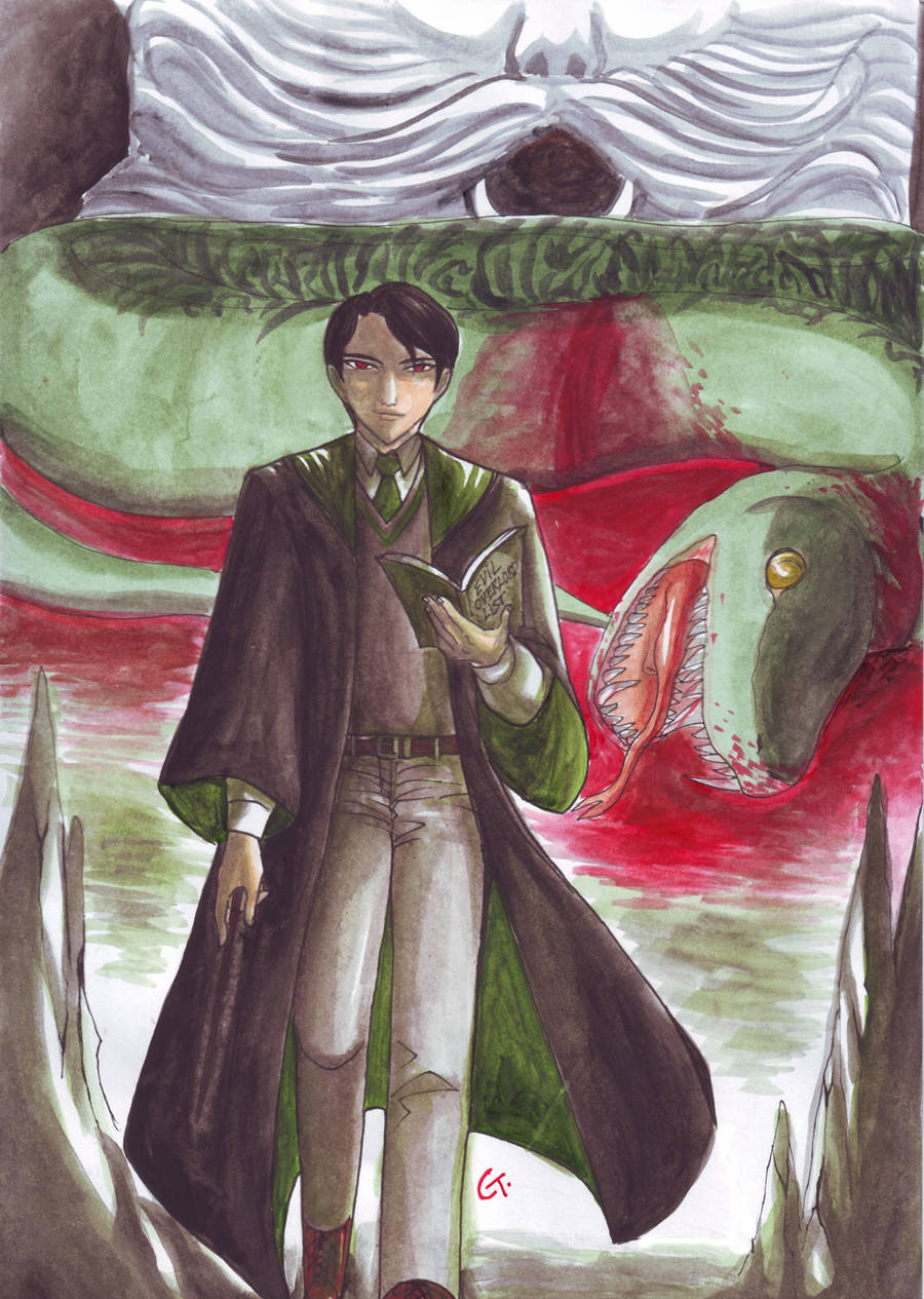 Riddle Killed His Own Basilisk by dinosaurusgede