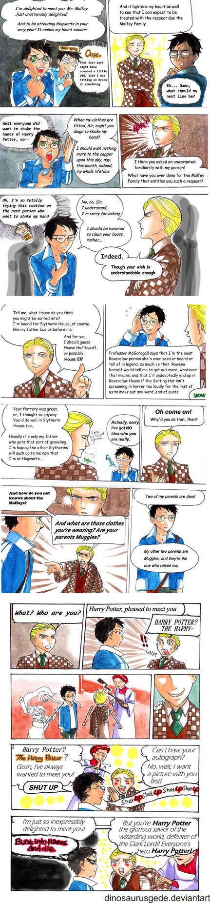 It's Great Honor To Meet You Sir Draco Malfoy 2