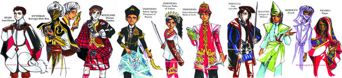 Maaf - The Spice Trail - Characters Part 1