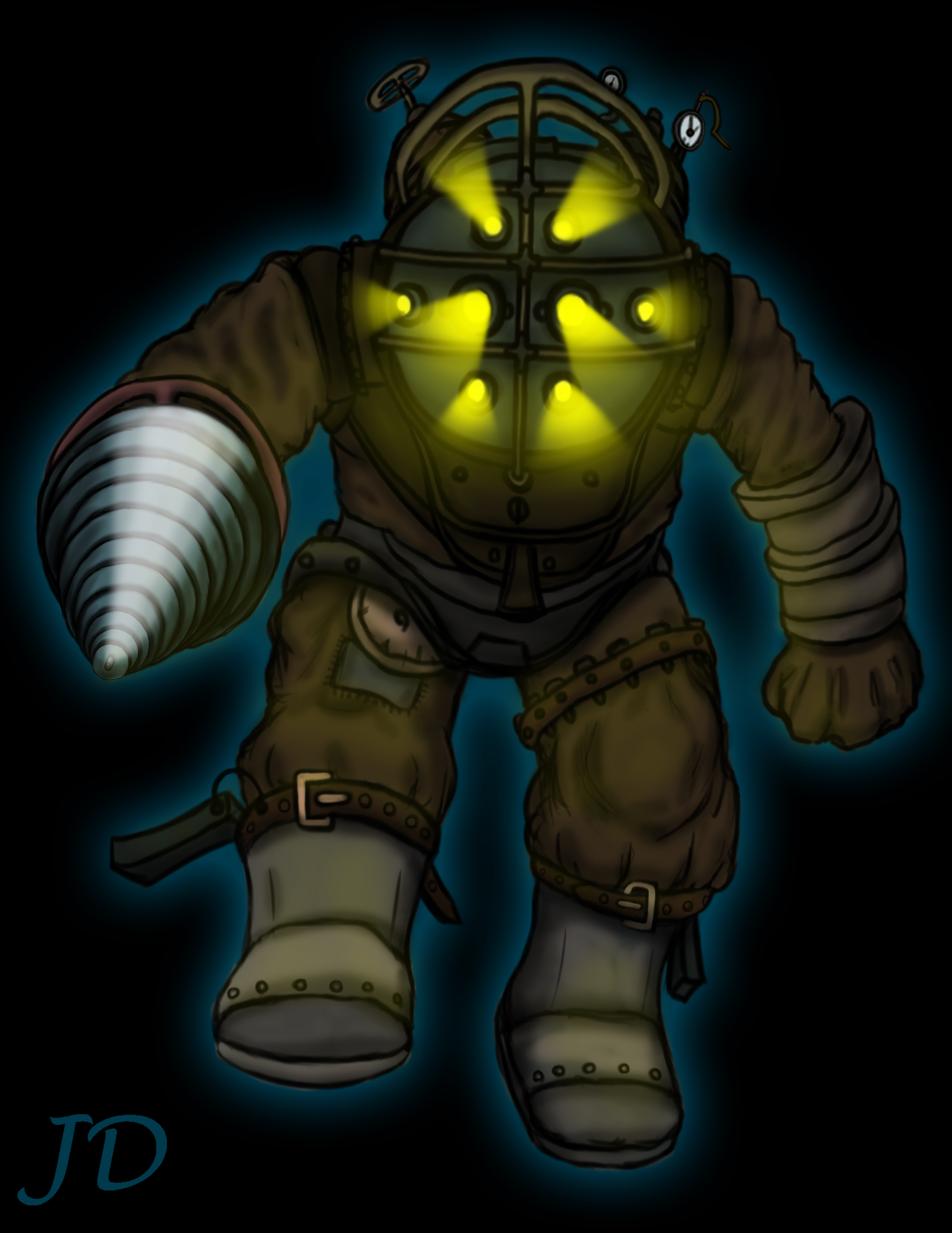 Big Daddy By Lazarusgrimm On Deviantart