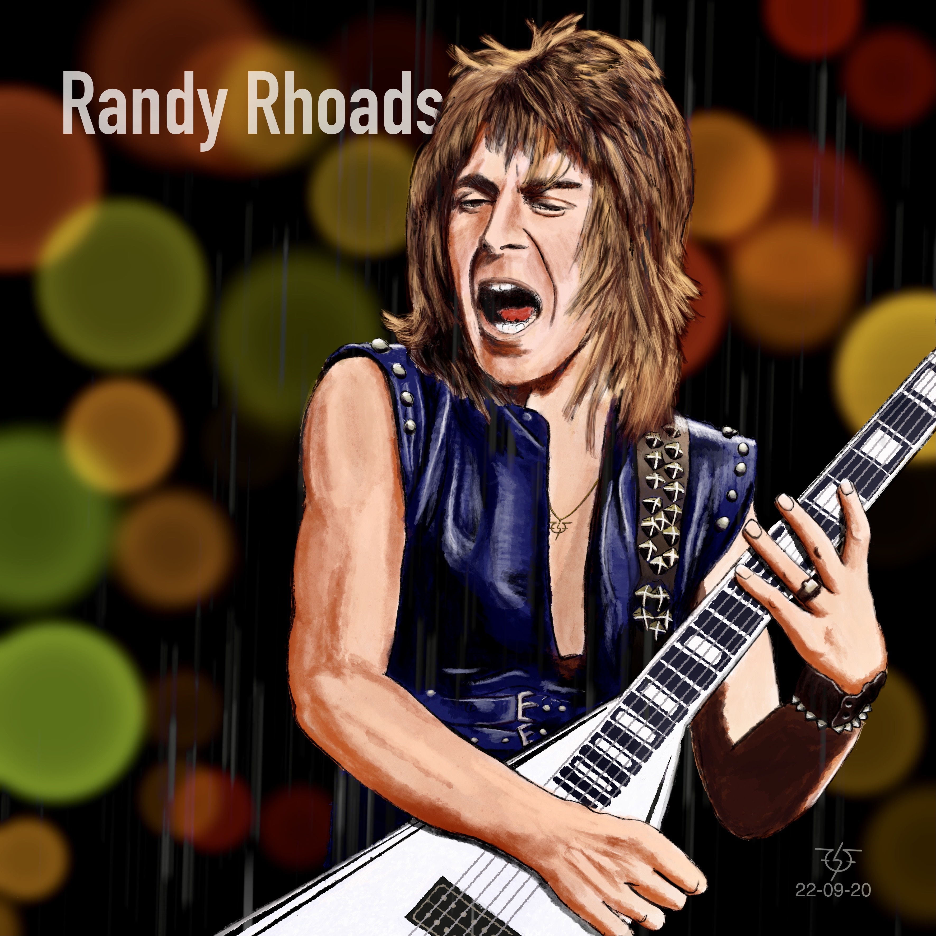 Rabid Randy Artist Randy Rhoads by tironesandi on DeviantArt