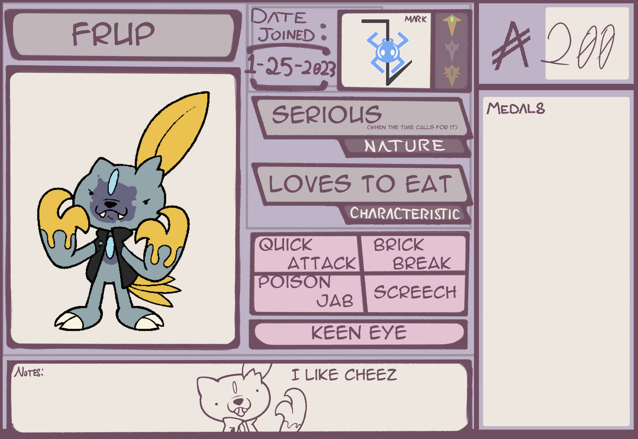 PMD Outlaws - Frup App by IDEK-Draws on DeviantArt