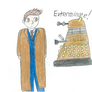 Ten and a Mini Dalek