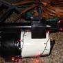 Festive Minigun TF2 Prop With Lights On