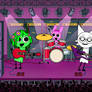 Sprunki girls in a rock band