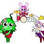 Sprunki Girls in a rock band but chibiland
