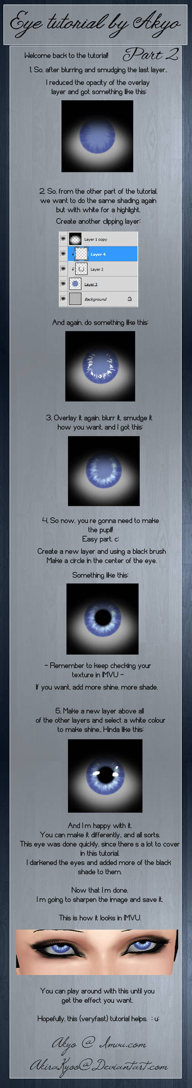 IMVU eye tutorial part two. /PS by AkiraKyoo