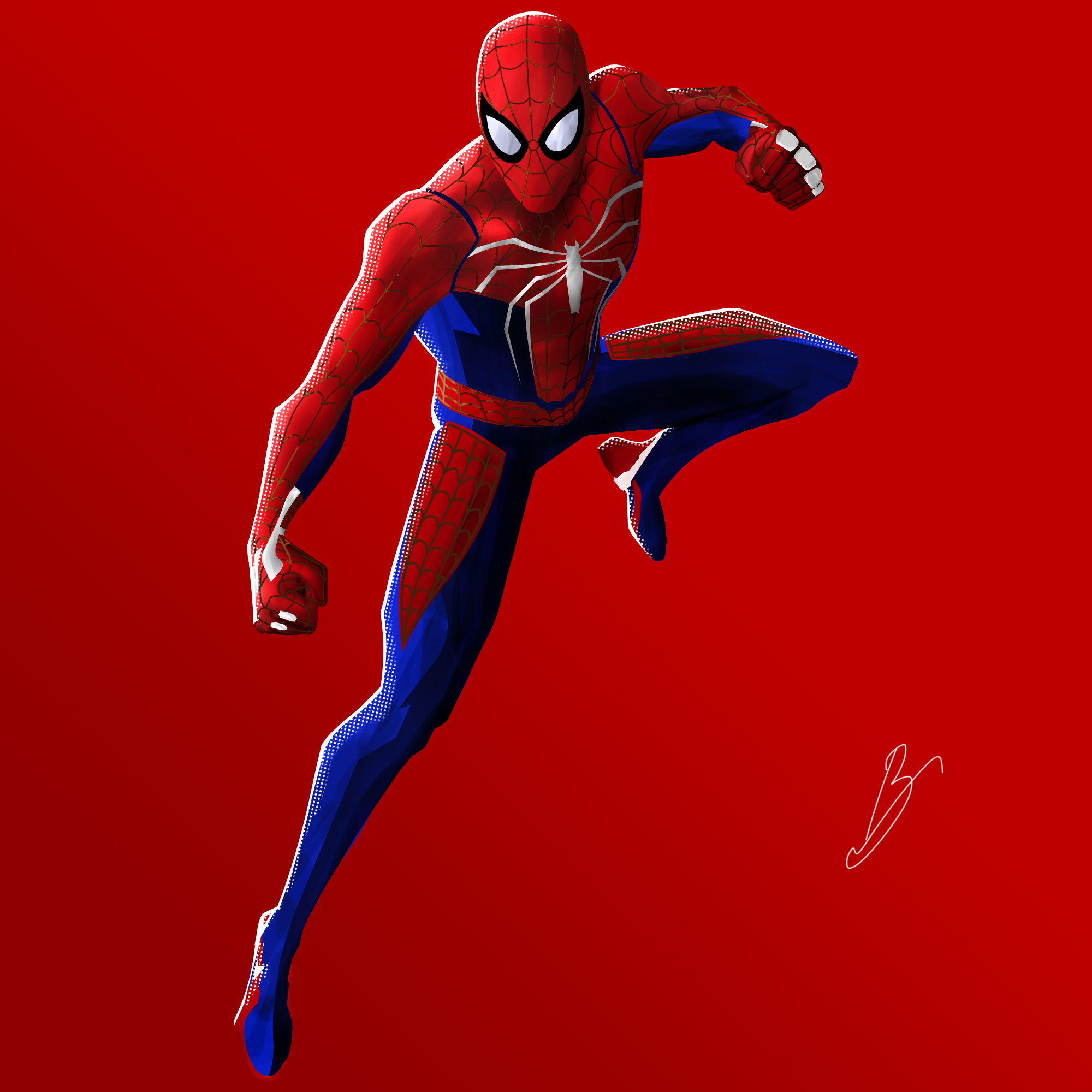 butik modnes Vred Spider-Man Into The Spider-Verse - Spidey PS4 Suit by BlueBeery19 on  DeviantArt