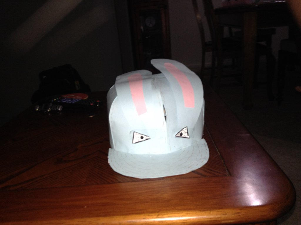 Paper rabbit cap by lightningscarred on DeviantArt