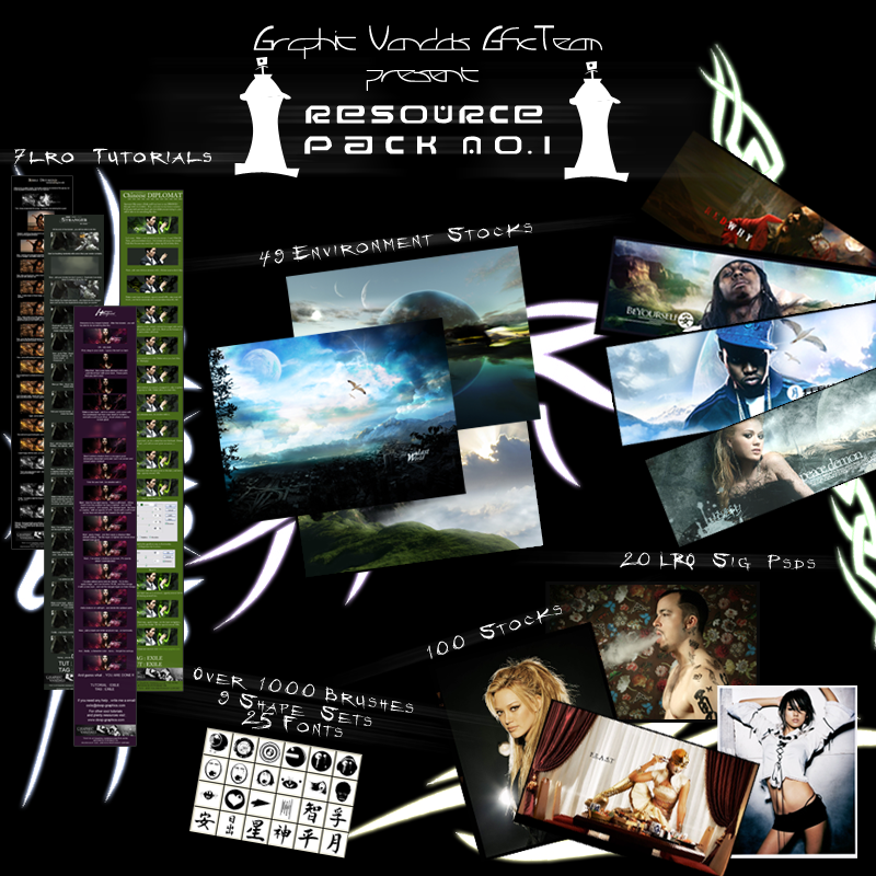 Resource Pack No.1 by Graphic-Vandals on DeviantArt