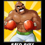 Bald Bull Motivational Poster