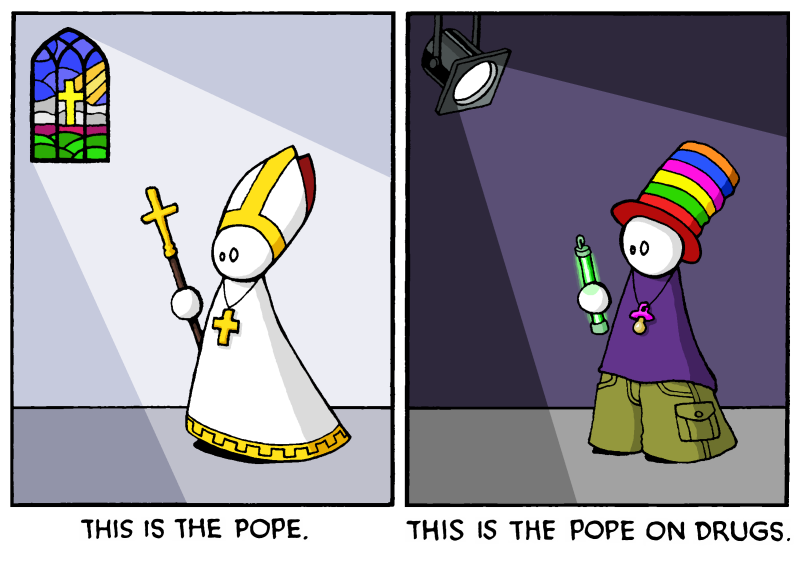 This is the Pope...