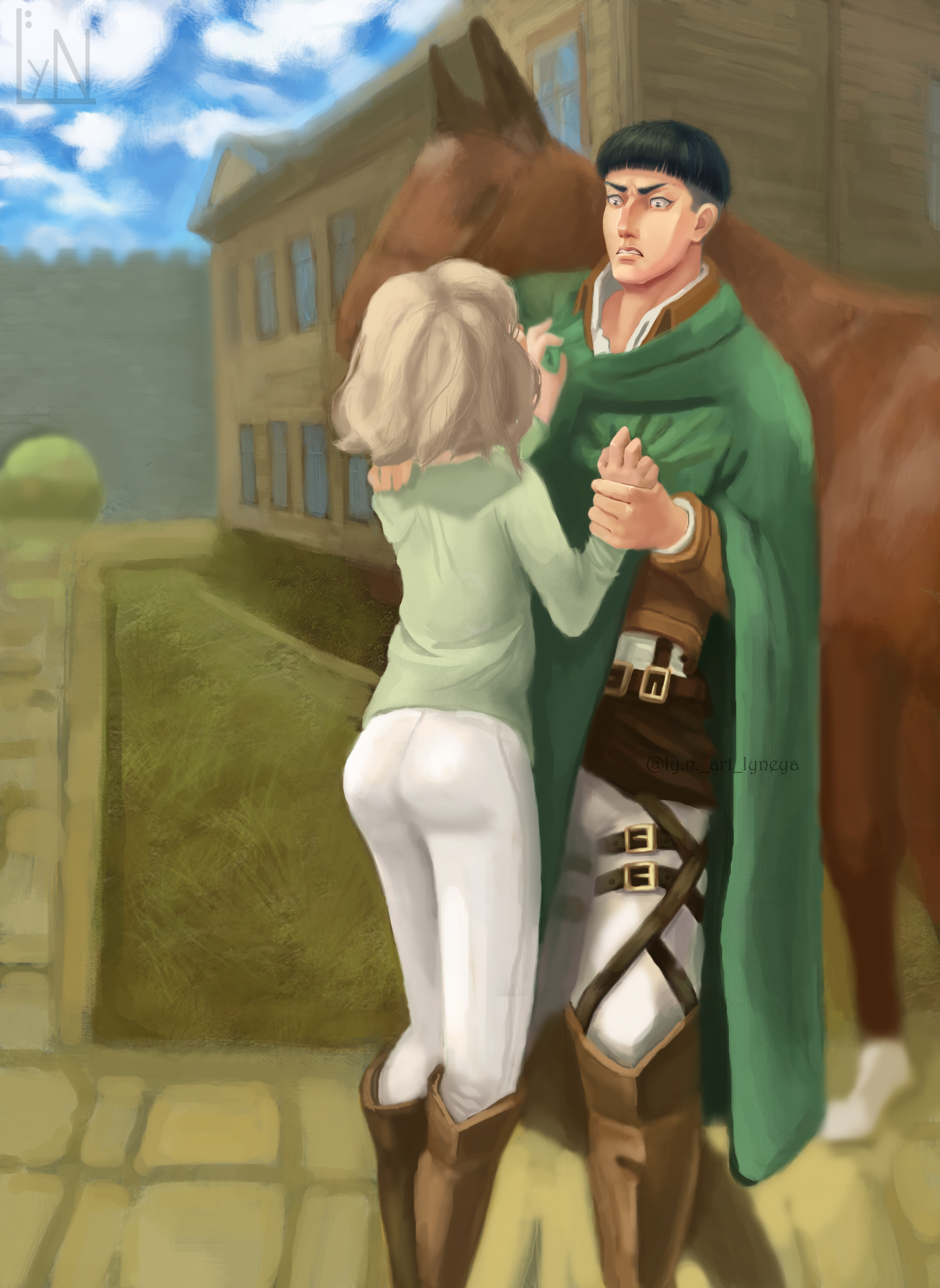 Hitch And Marlo By Lyn Art Lyneya On Deviantart