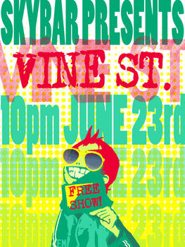 Vine St. Band Flyer