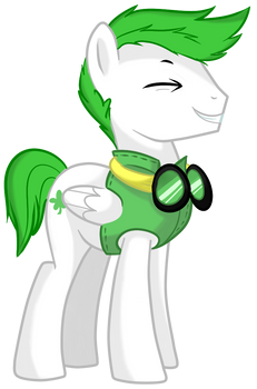 Green Wing - Pony OC