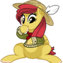 Peppy Pines 9 (with outfit) - Pony OC