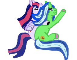 Apple Cutie Sparkle and Chafine (without bg)