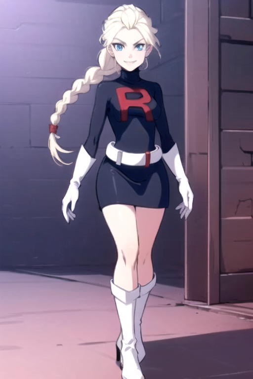 Elsa Jebstone Rockets Team Rocket Elsa V2 by someone892 on DeviantArt