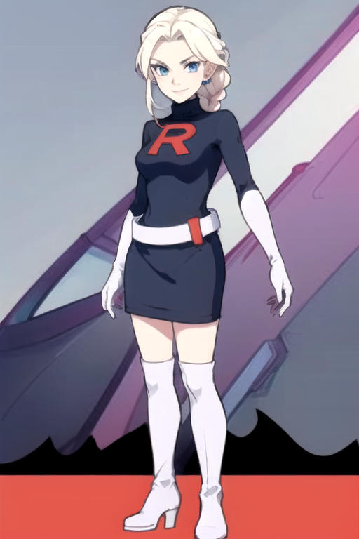Elsa Jebstone Rockets Team rocket Elsa V2.1 by someone892 on DeviantArt