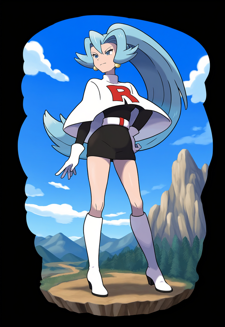 Team Rocket agent Clair V2.1 by someone892 on DeviantArt