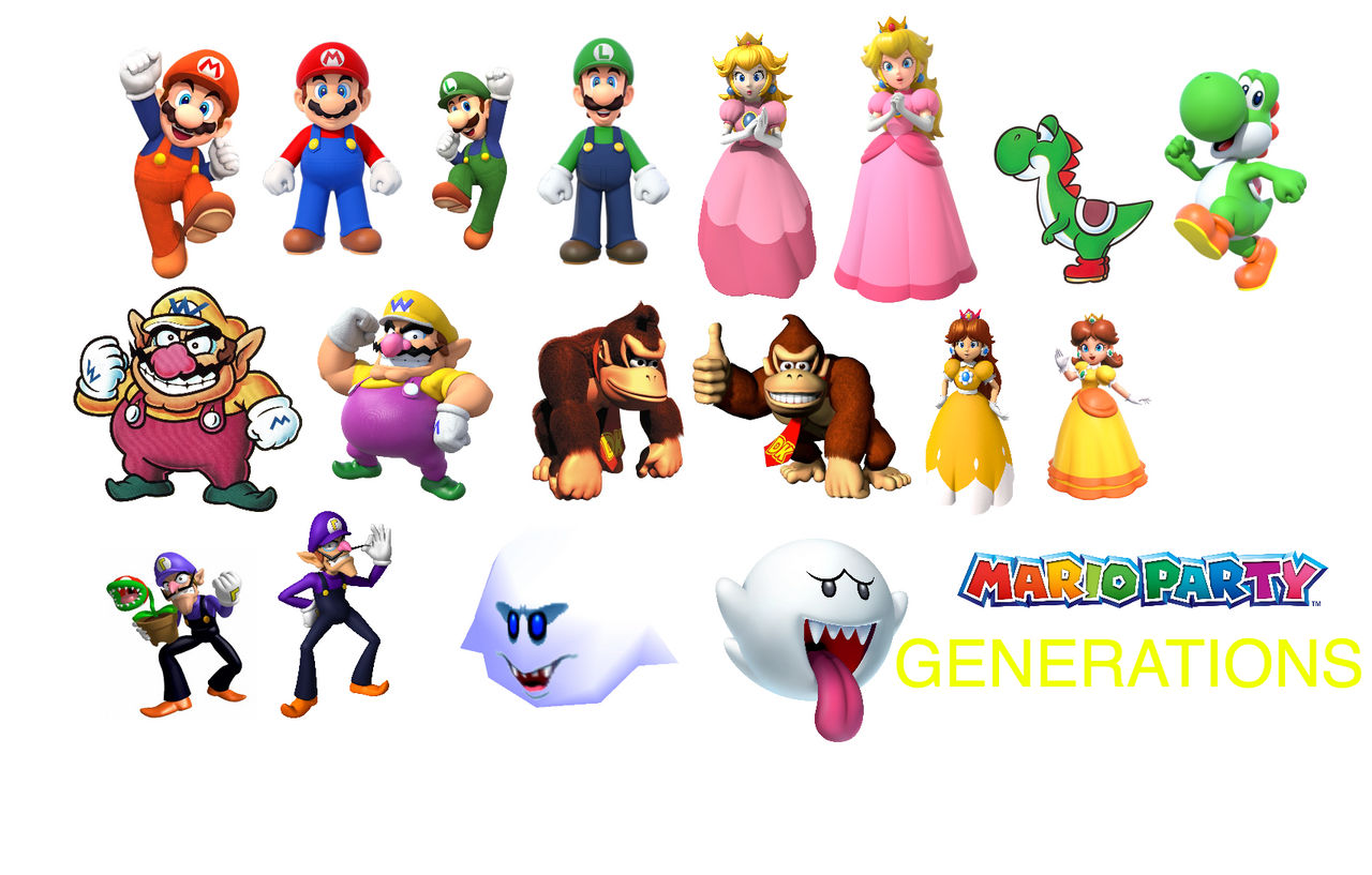 Mario Generations Mario Party Generations by Darthzookeeper on DeviantArt