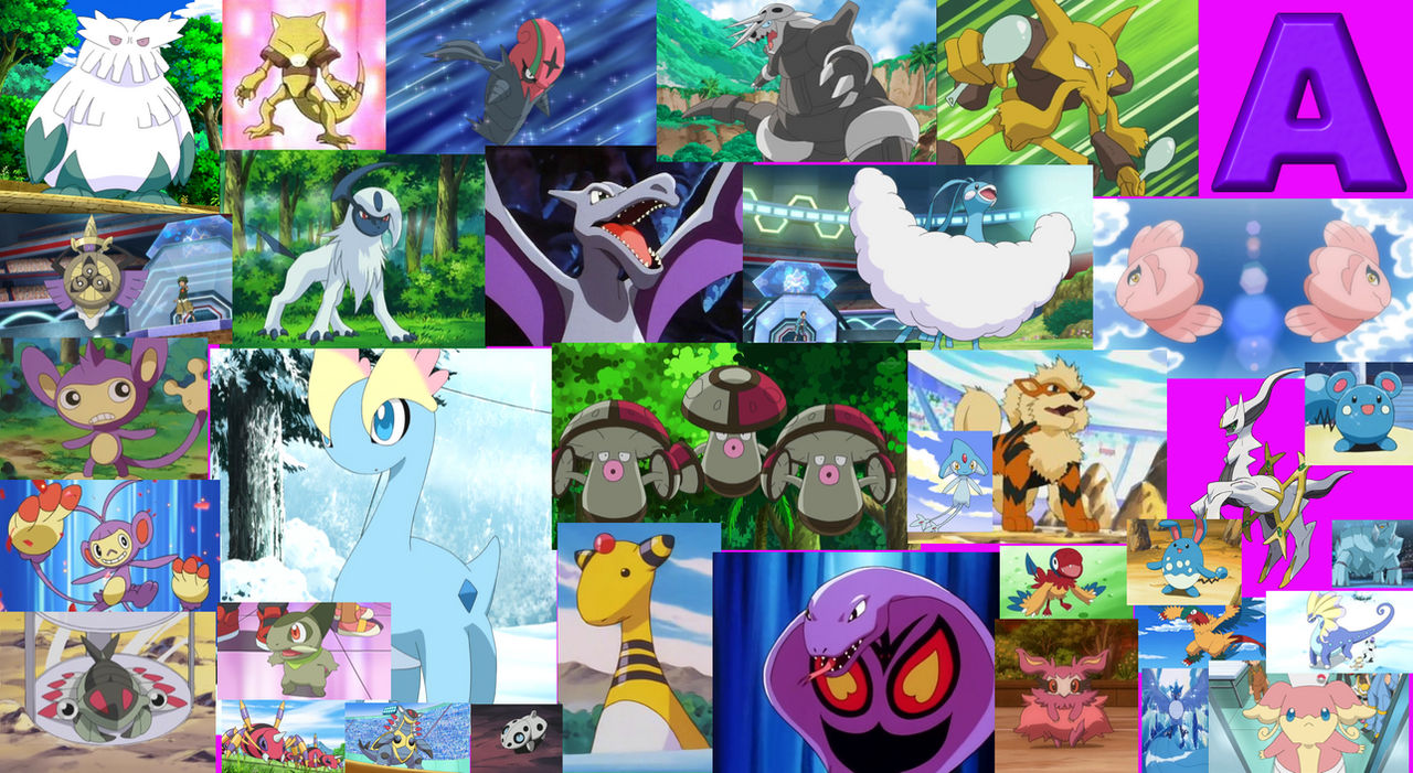 Pokemon Alphabet -A by Darthzookeeper on DeviantArt