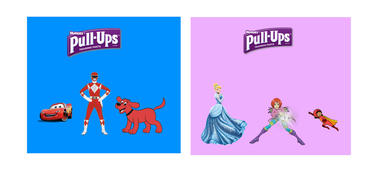My Huggies Pull Ups For Boys and Girls by Darthzookeeper on DeviantArt