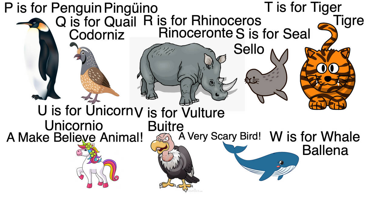 Geoffrey's Animal Alphabet Animals in E And S 3 by Darthzookeeper on