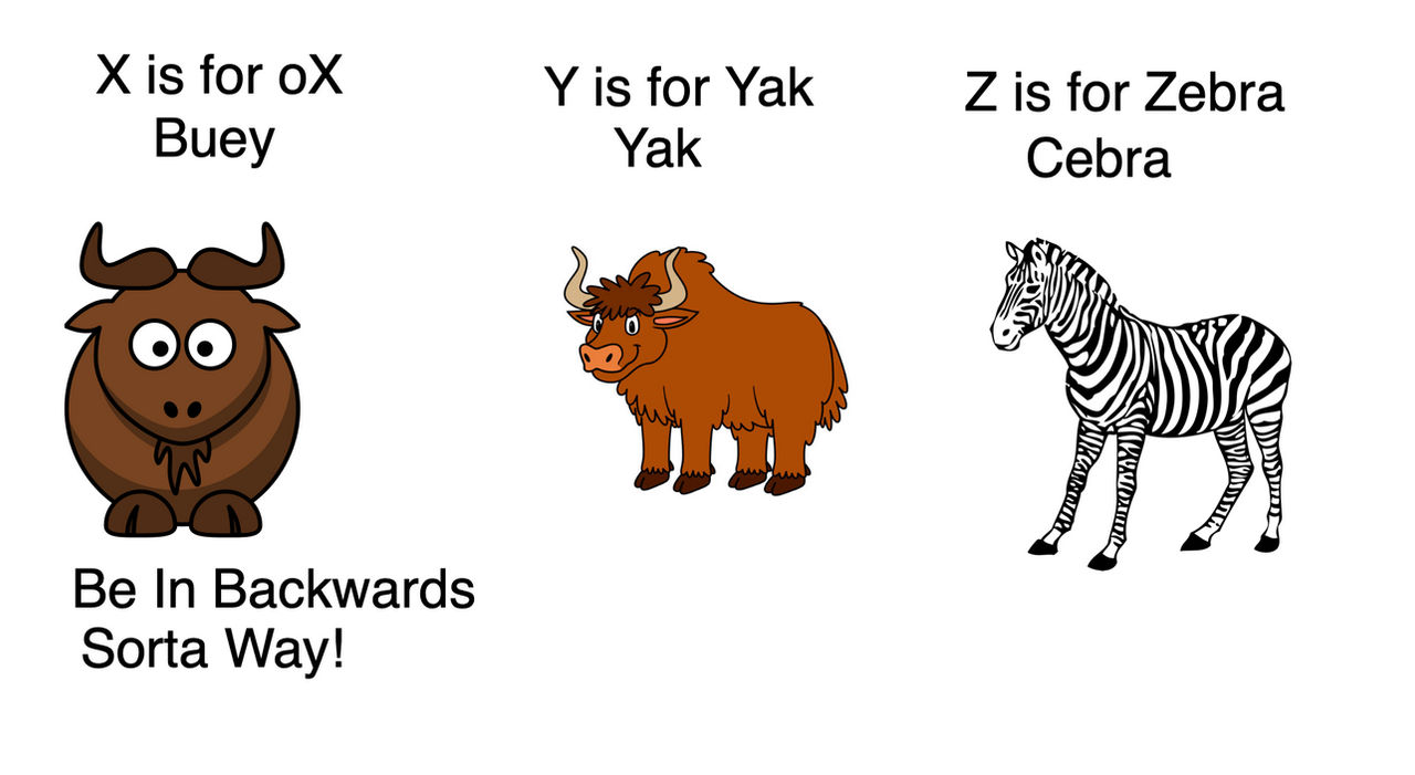 Geoffrey's Animal Alphabet Animals in E And S 4 by Darthzookeeper on