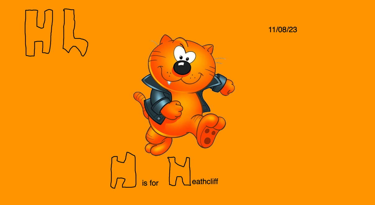 Abc Month Characters. Deviantart November ABC Month - Heathcliff by Darthzookeeper on DeviantArt