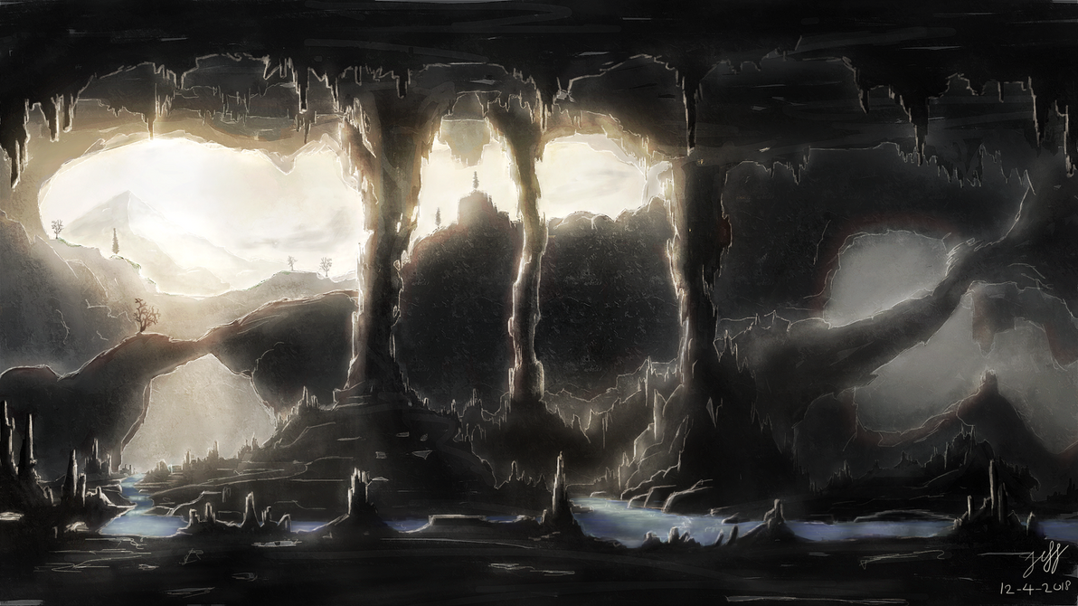 Cave by Archinatic on DeviantArt