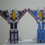 Transformable Skywarp + Thundercracker