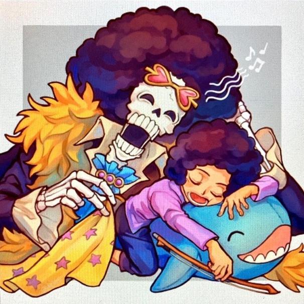 Brook Kidd Brook and kid Brook by Aokamei by Savageman53 on DeviantArt