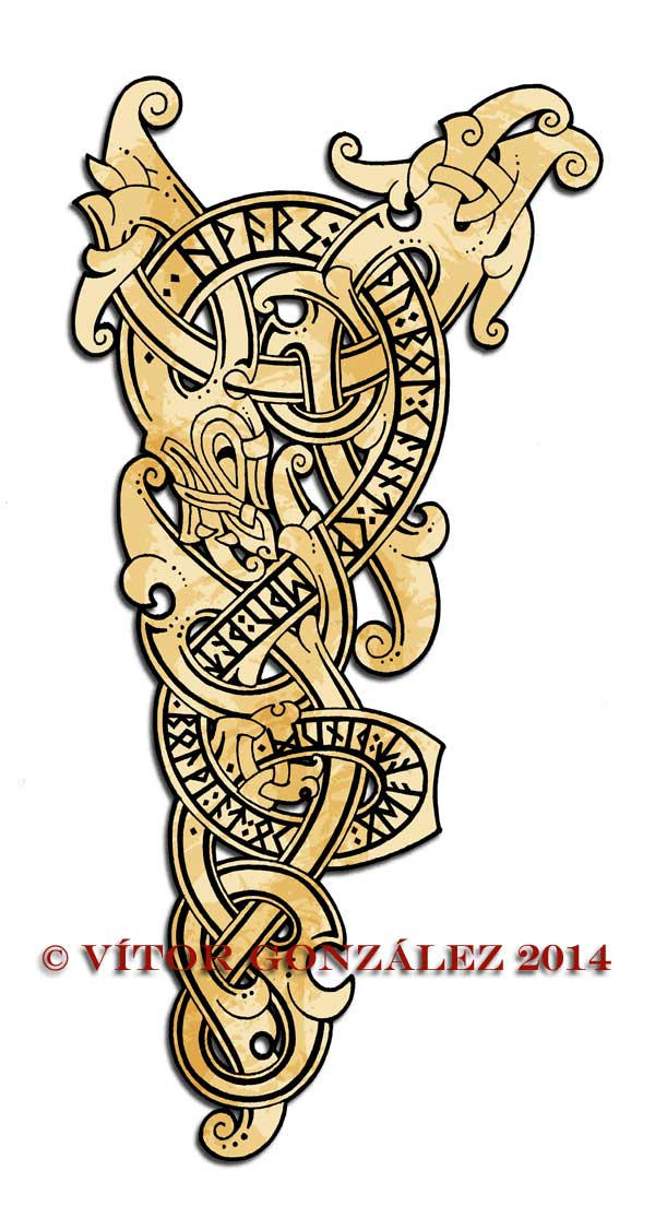 Runic Wyrm by twistedstrokes on DeviantArt