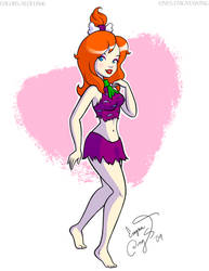 Pebbles as Daphne by Aeolus06