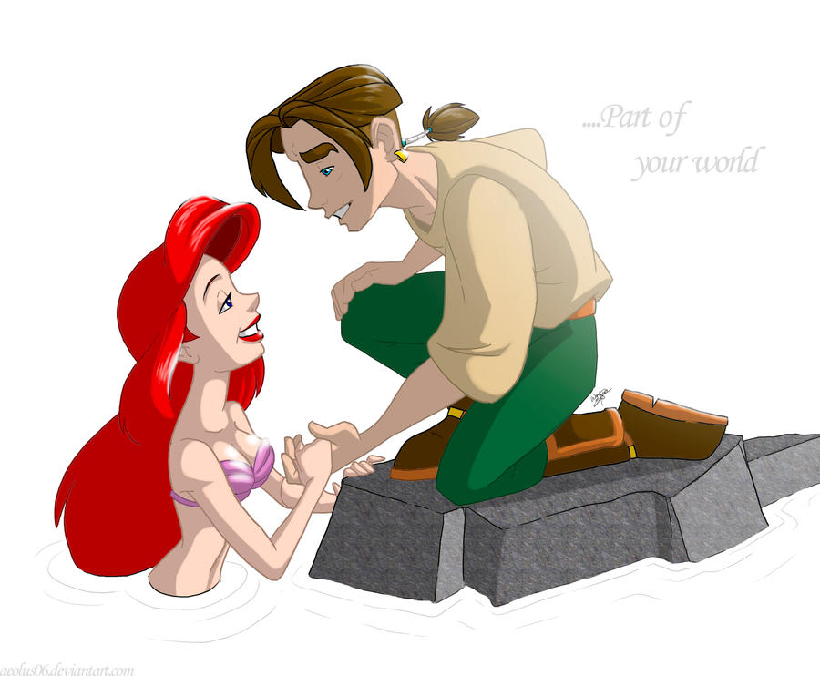 Jim+Ariel: part of your world