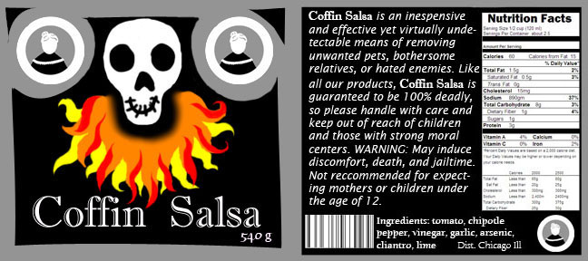 Salsa Label