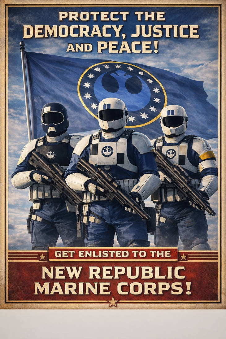 Star Wars AU: New Republic propaganda by Lehet4 on DeviantArt