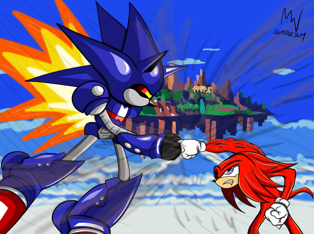Mecha Sonic (Sonic 3 and Knuckles) by MechaSonicSuperFan on DeviantArt