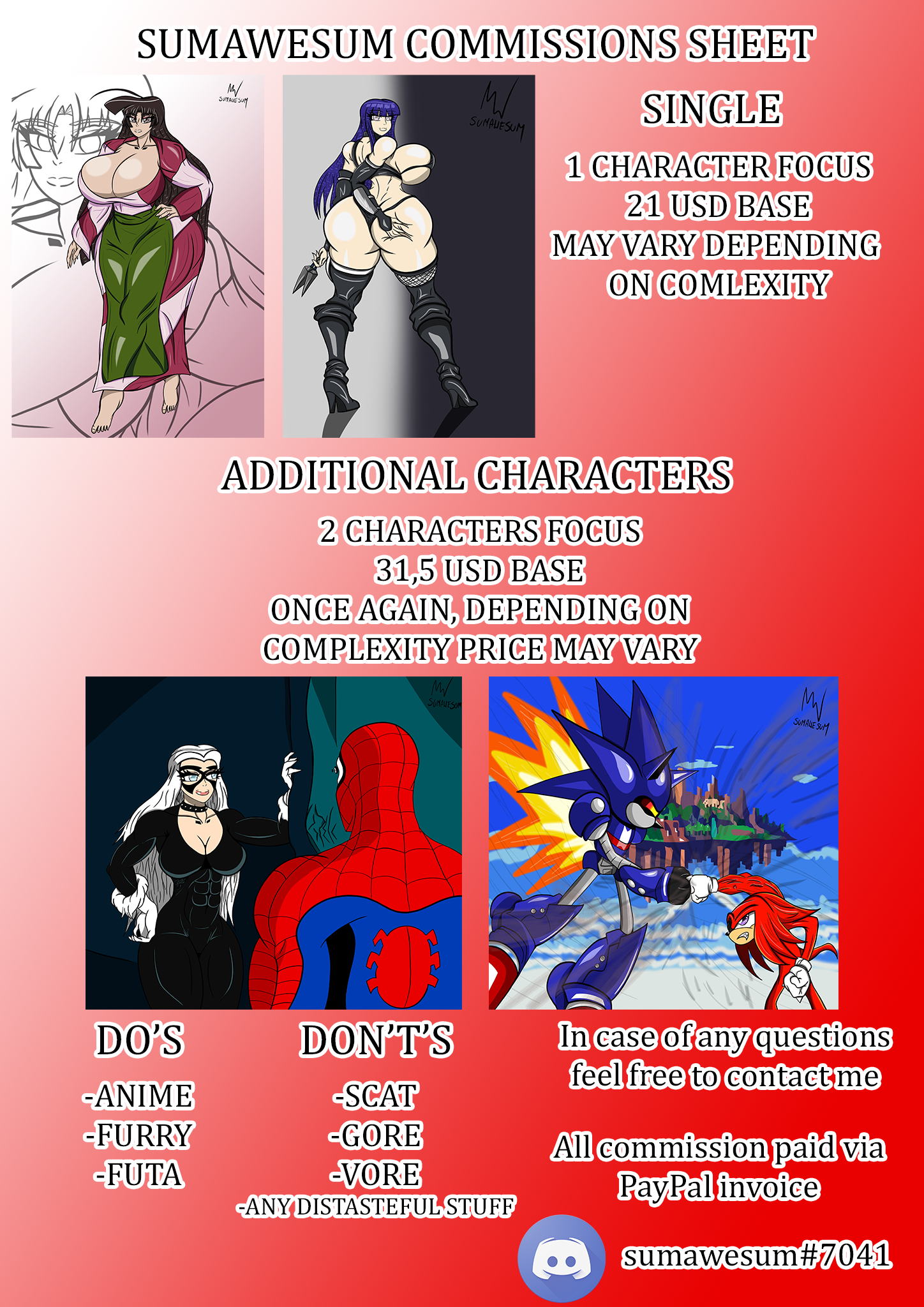 Commissions Open