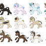 All my pony charaters (designs) NEW INFO|NEW CHARS