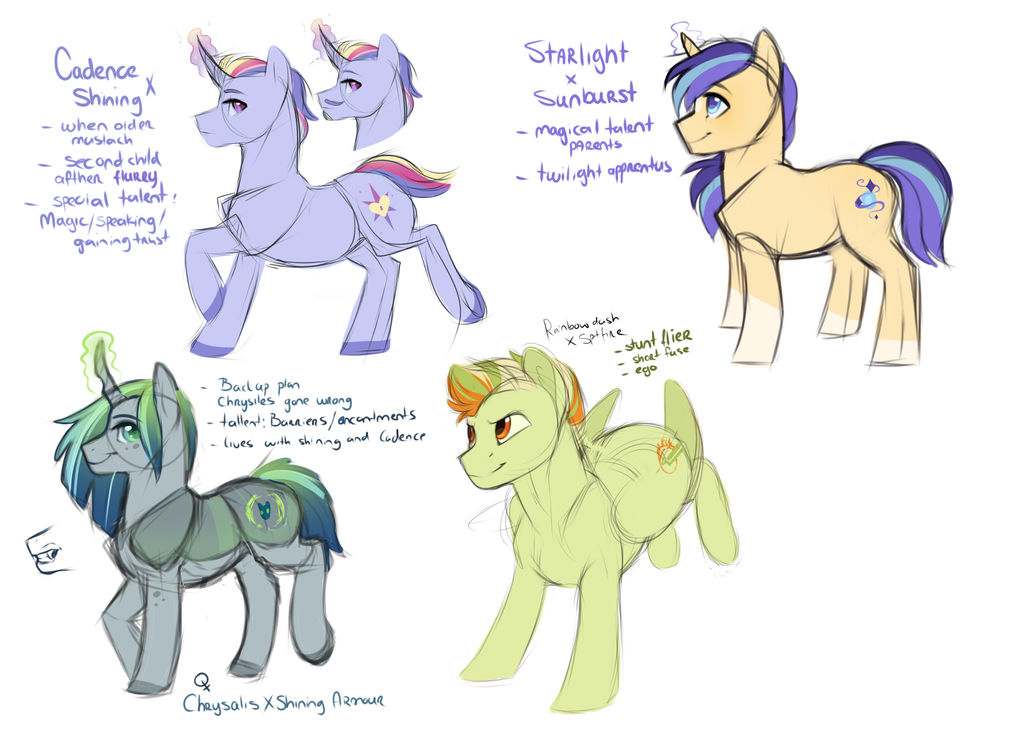 FOR SALE | MLP HeadCanon Designs by 0NaturalDisaster0 on DeviantArt