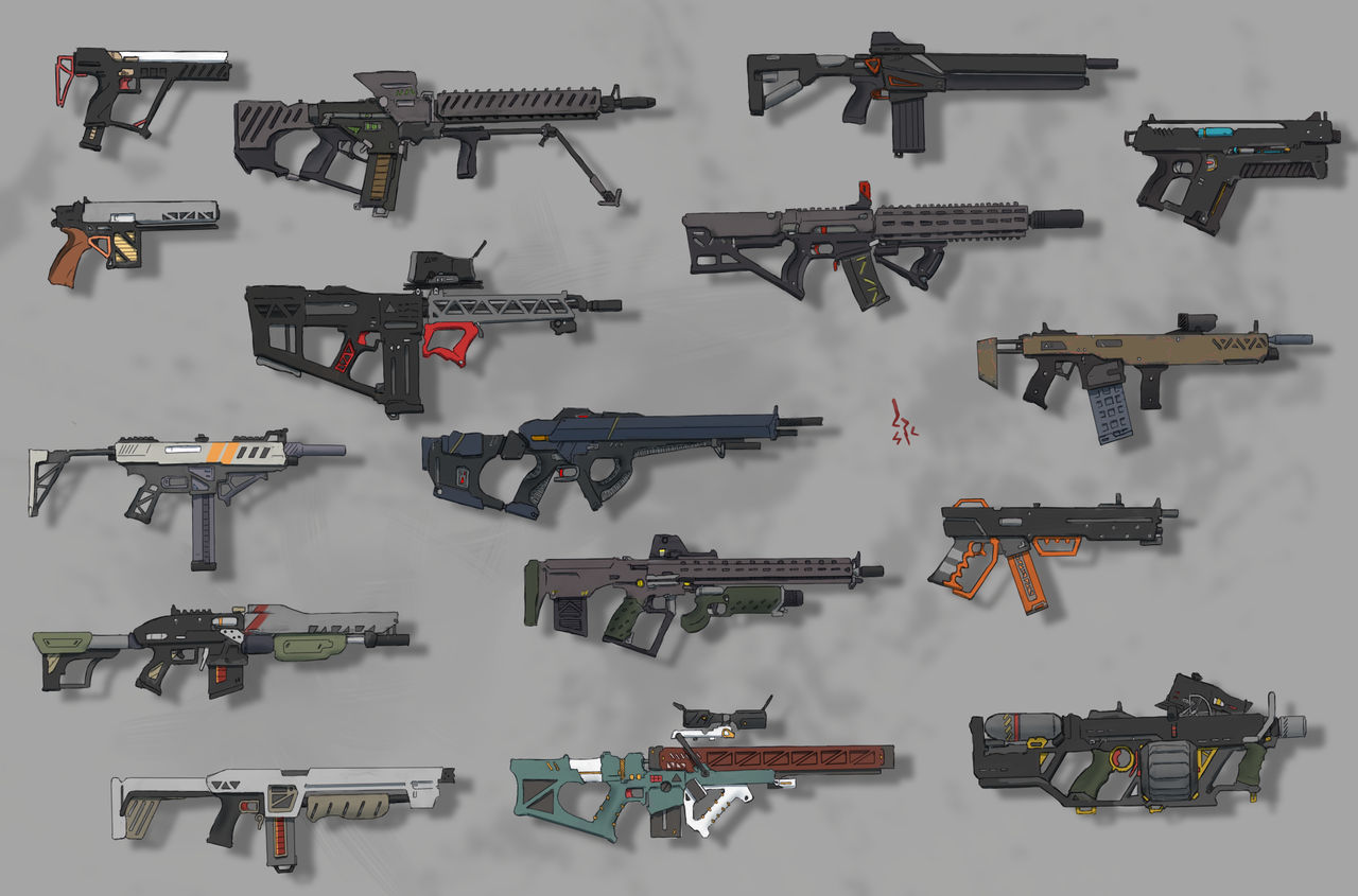 Gun Pack2 by Soulcairns on DeviantArt