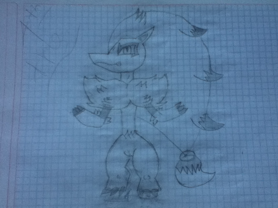 Drawing Zoroark - Fourth try