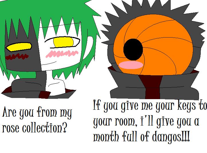 Zetsu Tobi Pickup Lines