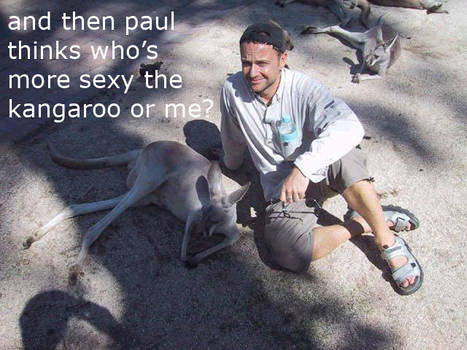 Paul and Kangaroo