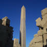 Obelisk in blue