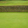 Lawn with stone wall II