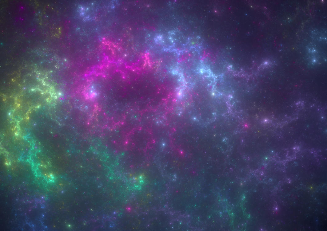 Космический фон для портрета